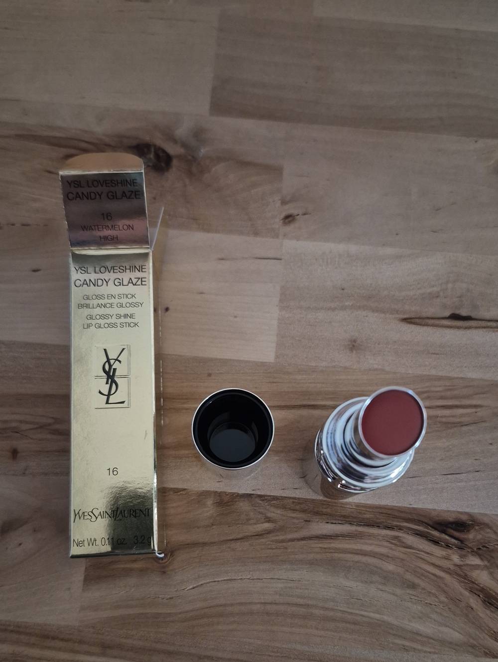 Yves Saint Laurent LoveShine Candy Glaze Lipstick - Watermelon Pink